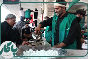 خادمی در موکب اربعین